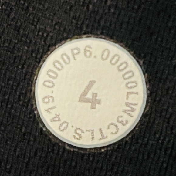 LULULEMON Runderful Long Sleeve RULU Knotted Jacquard Black White NWOT SZ 4 - Picture 15 of 16